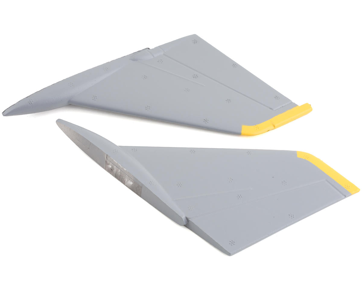 EFL01454 E-Flite Vertical Fin Set, F-14 Tomcat 40mm Twin E-FLITE