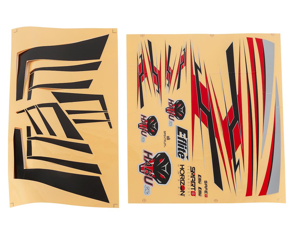 EFL01556 E-Flite Decal Sheet, Habu STS E-FLITE