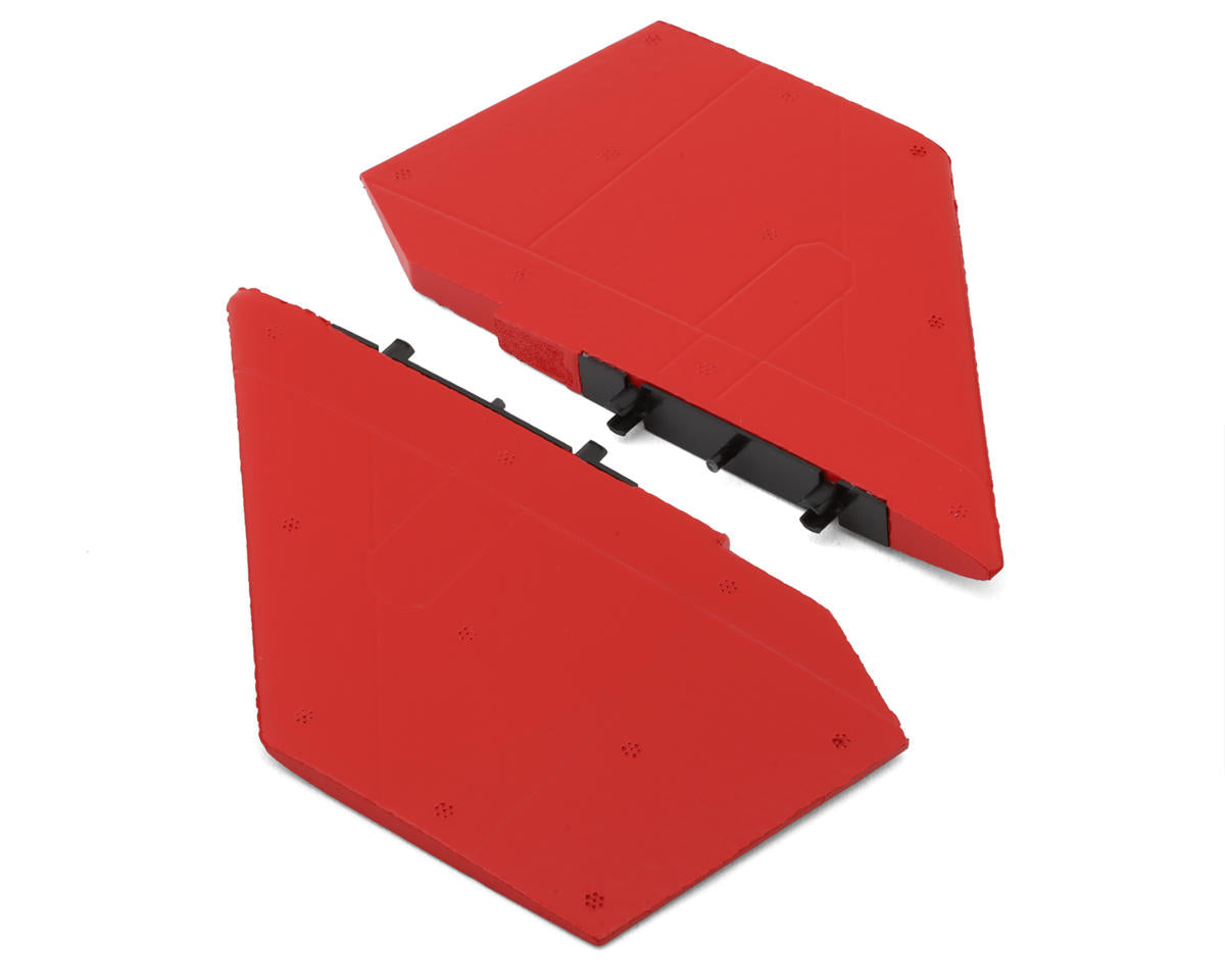 EFL02059 E-Flite High Visibility Fin Set, Red, SR-71 E-FLITE