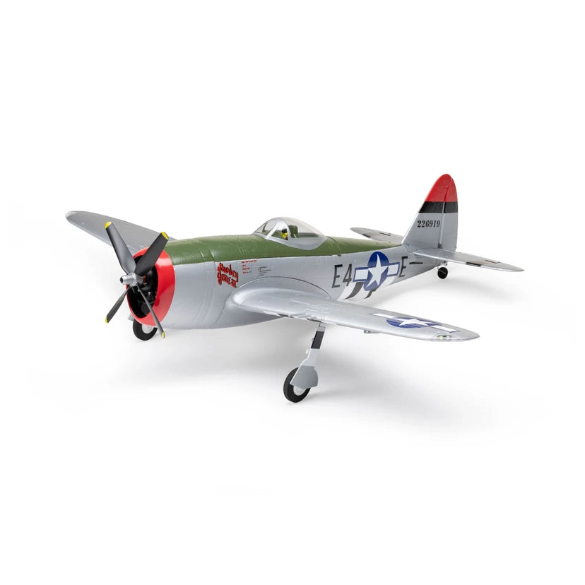 E-Flite Micro P-47 Thunderbolt 625mm BNF Basic with AS3X and SAFE Select EFL07050