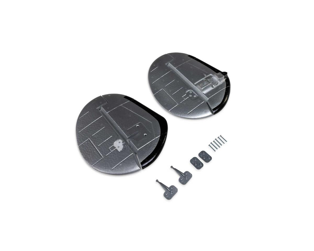 EFL106256 E-Flite Vertical Fins Left and Right, Beechcraft D18 E-FLITE