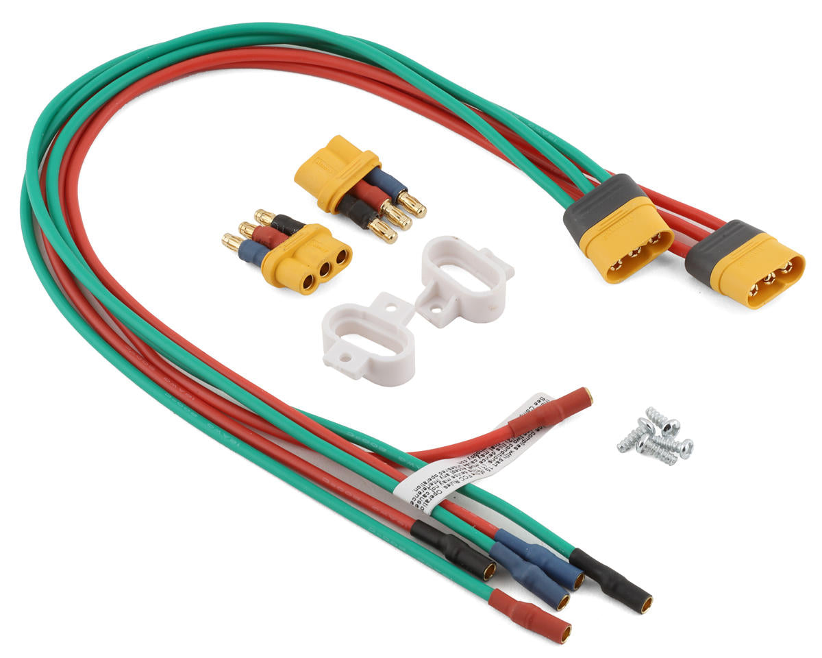 EFL23889 E-Flite Motor Plug Set, Twin Timber 1.6m E-FLITE