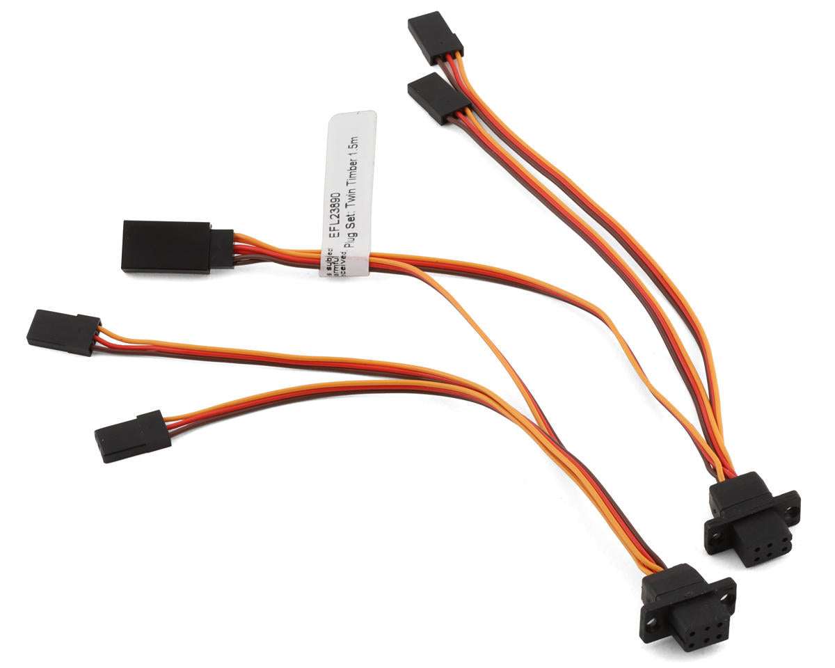 EFL23890 E-Flite Wing Plug Set, Twin Timber 1.6m E-FLITE