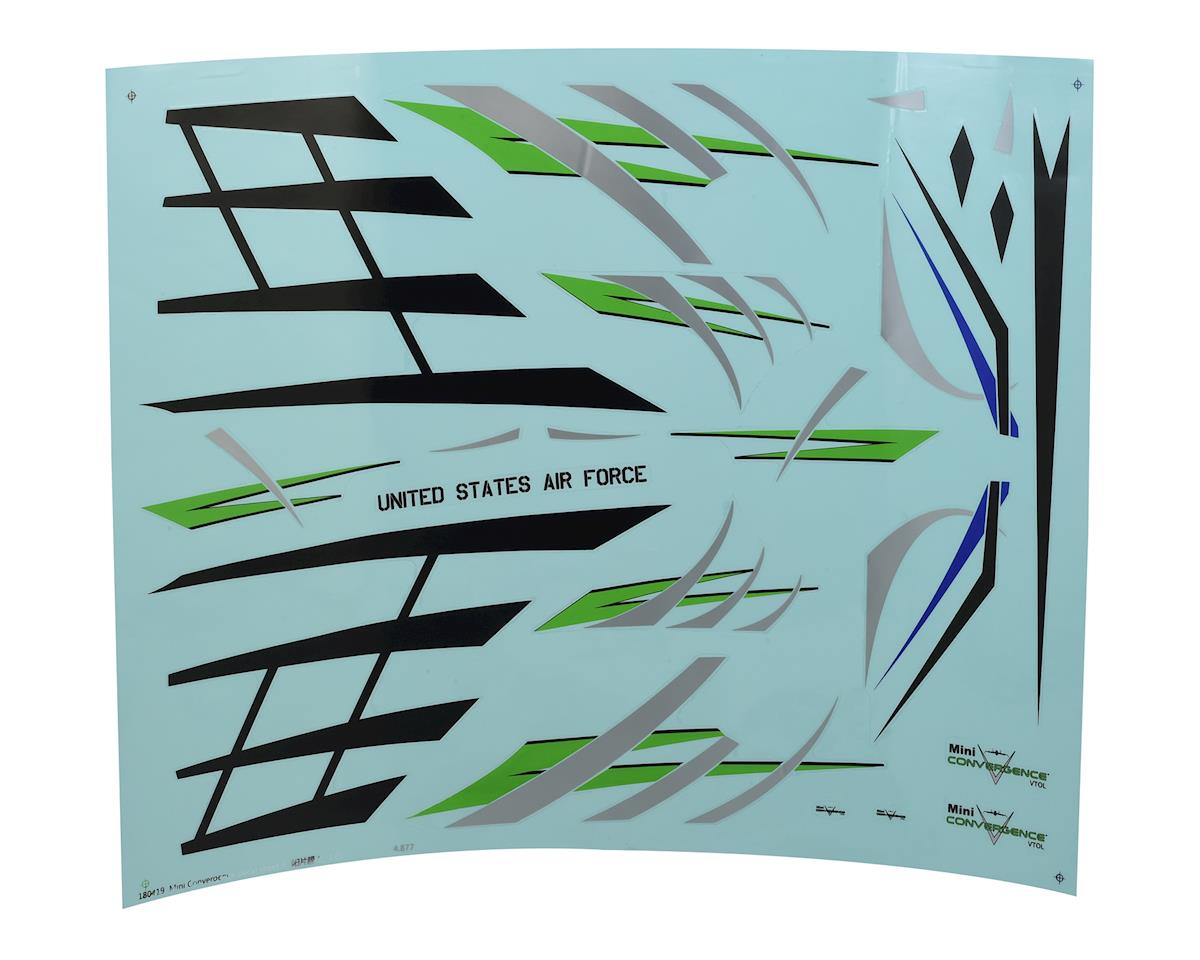 EFL9308 E-Flite Decal Sheet, Mini Convergence E-FLITE