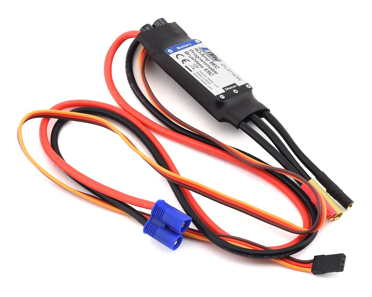 EFL9791 E-Flite ESC, 64mm EDF 40A E-FLITE