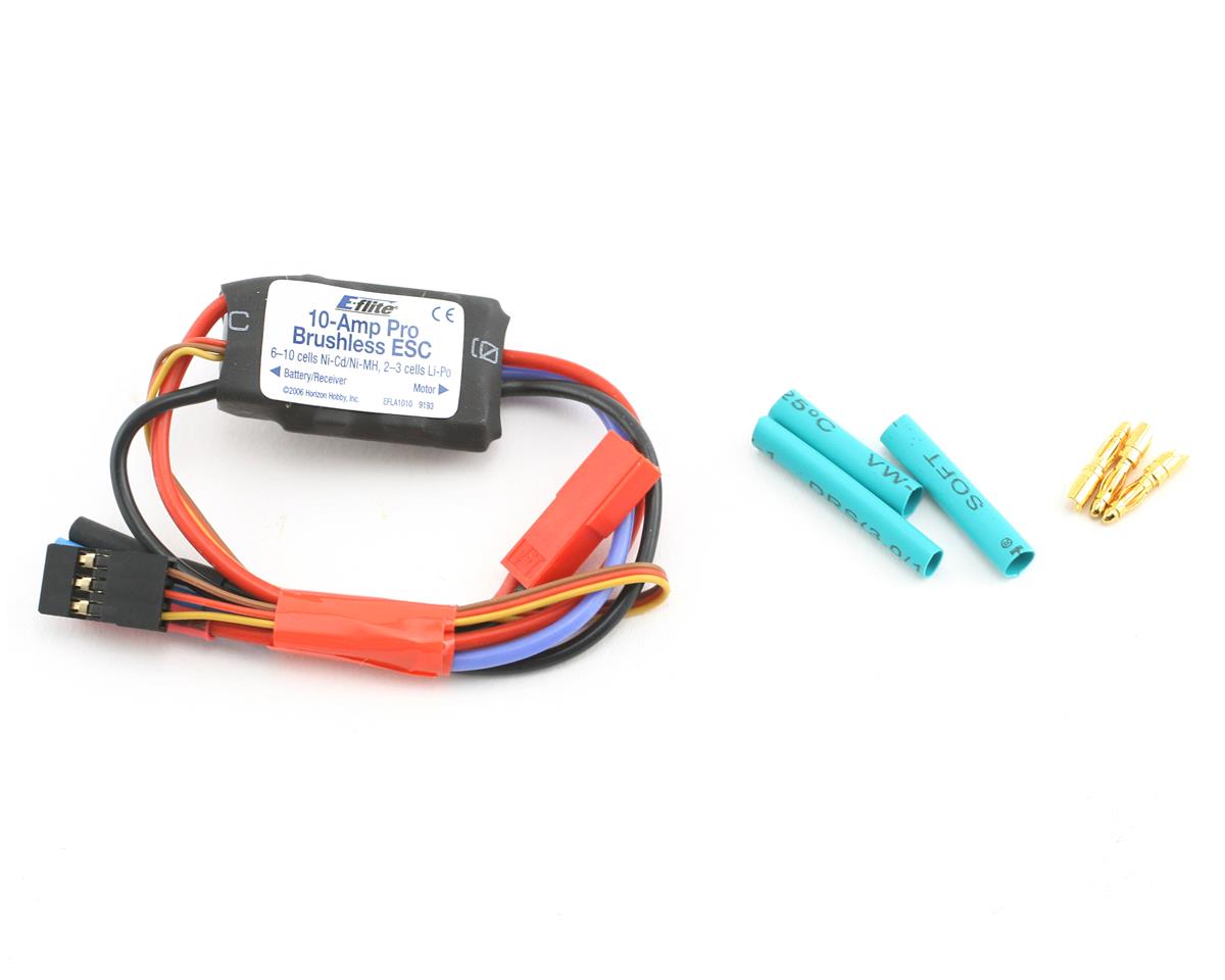 EFLA1010 E-Flite 10-Amp Pro Brushless ESC E-FLITE
