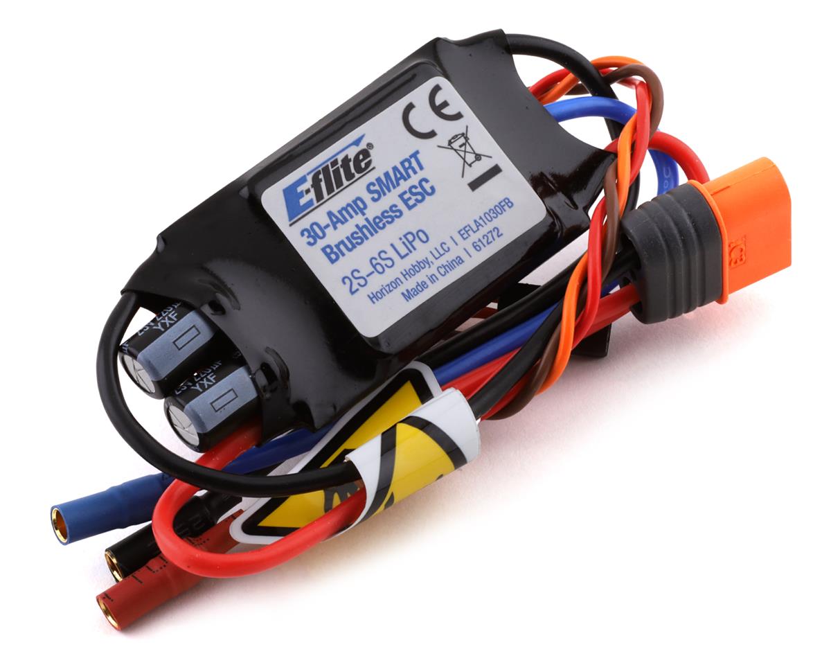 EFLA1030FB E-Flite 30A Smart ESC, Apprentice STS E-FLITE
