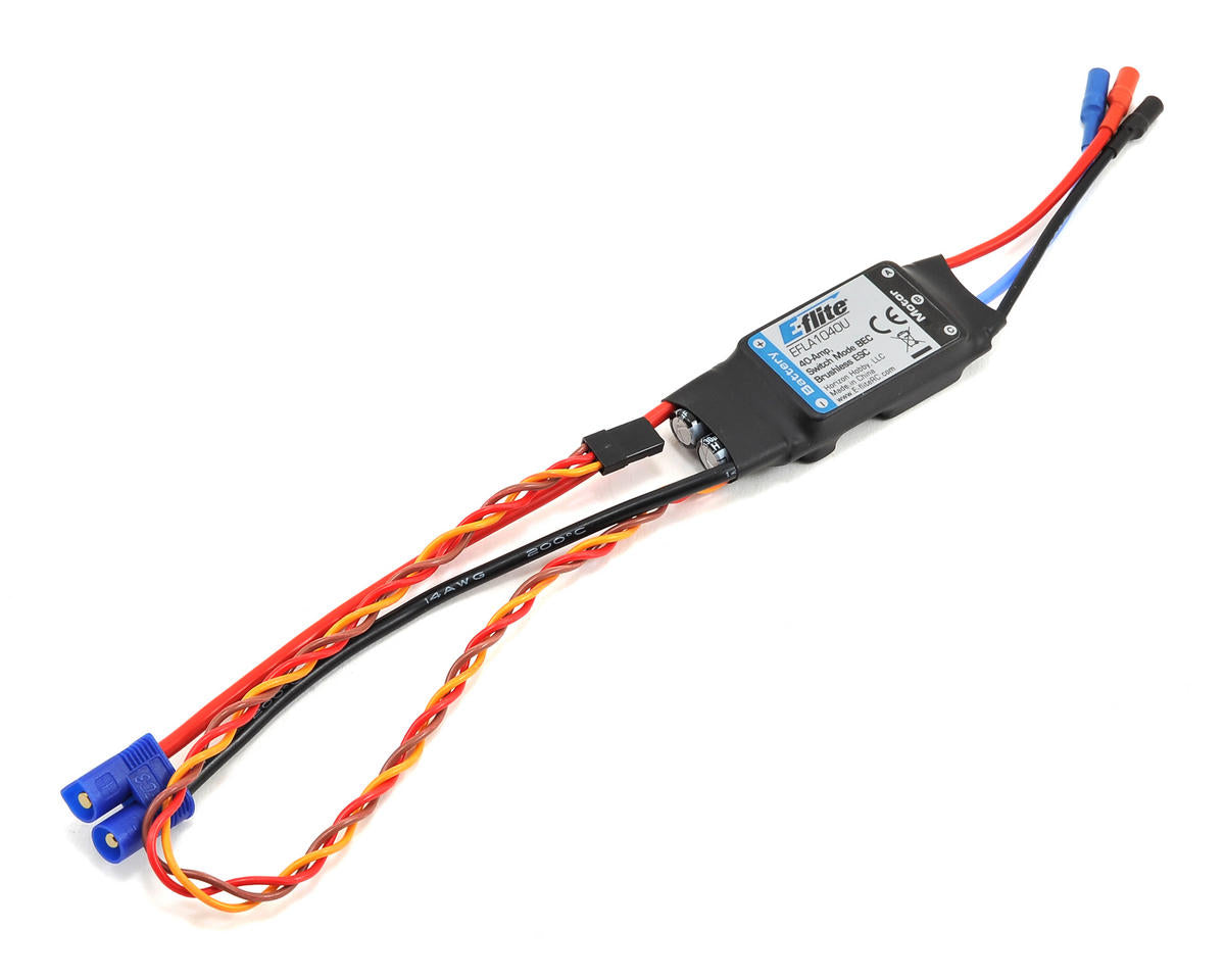EFLA1040U E-Flite 40A ESC, Ultimate 2 E-FLITE