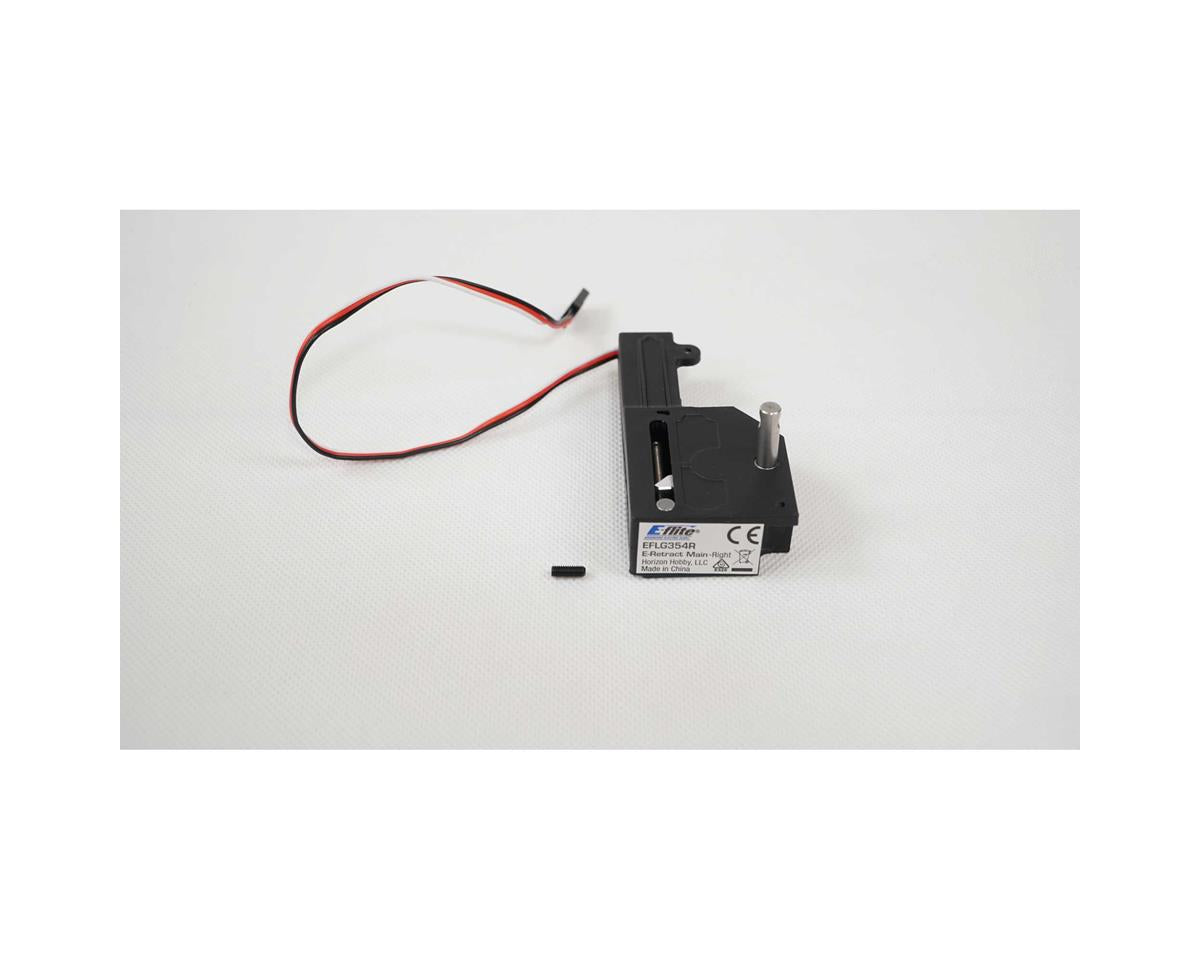 EFLG354L E-Flite Left Main Electric Retract Unit, F-16 80mm E-FLITE
