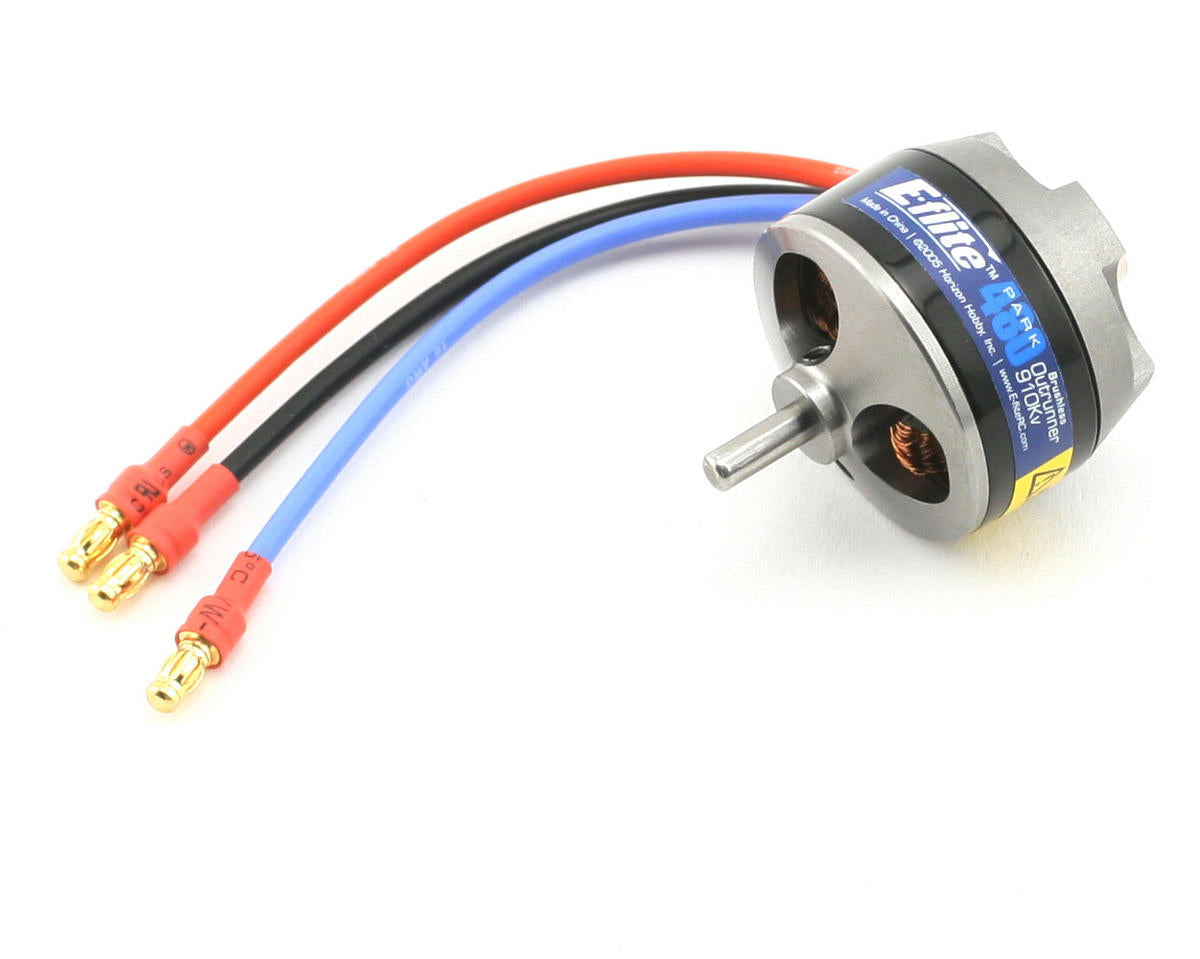 EFLM1500 E-Flite Park 480 B/less Outrunner motor. 910 rpm/V E-FLITE