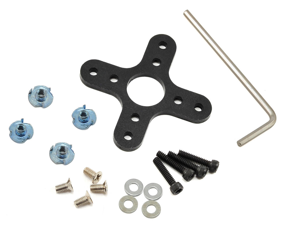 EFLM40102 E-Flite X-Mount/Hardware, Power 10/15/25, Cyclon 20/30 E-FLITE