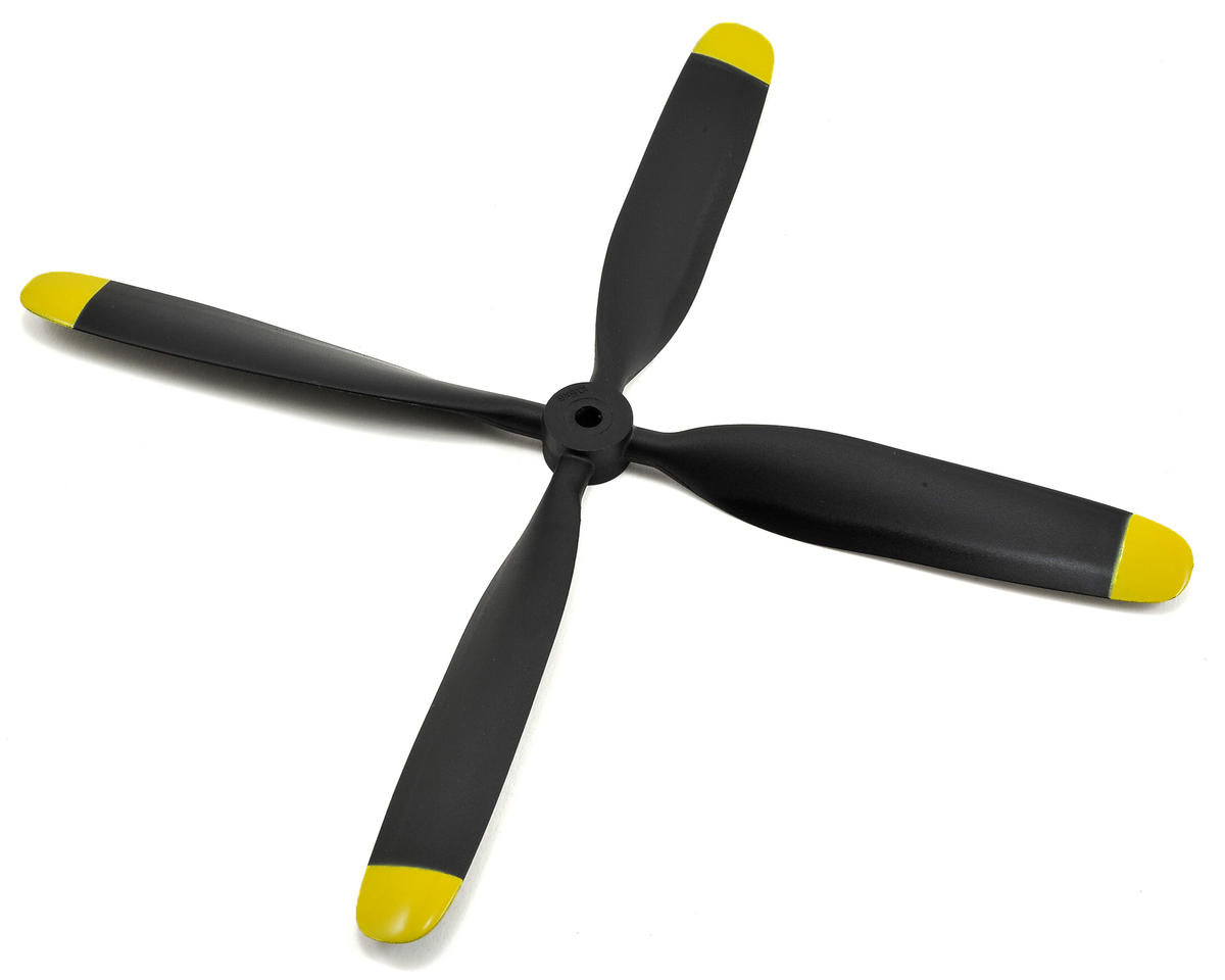 EFLP105084BL E-Flite 10.5x8 4-Blade Propeller, P-51D 1.2m E-FLITE