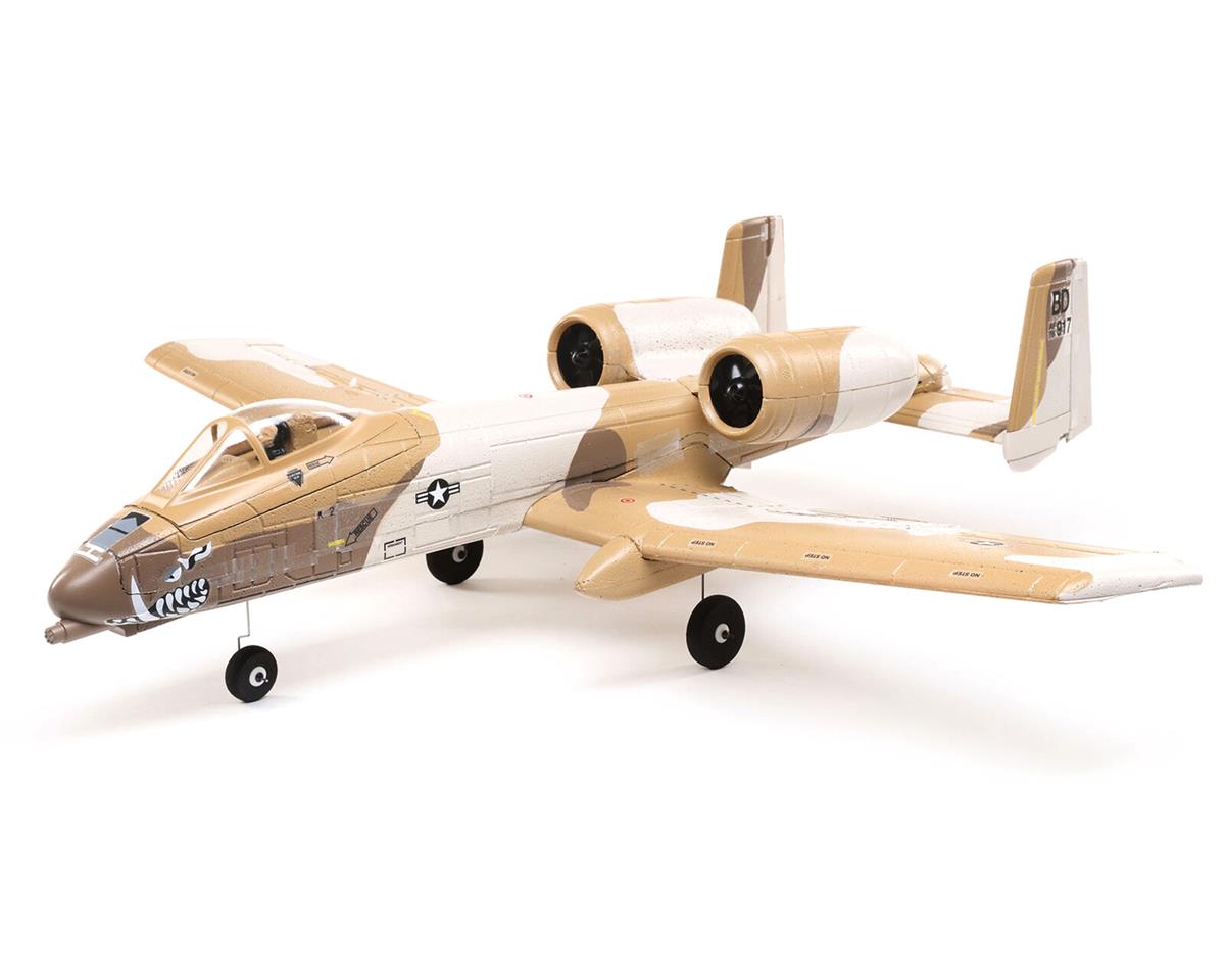 EFLU6550 E-Flite UMX A-10 Thunderbolt II Twin 30mm EDF Jet, BNF Basic, EFLU6550 E-FLITE