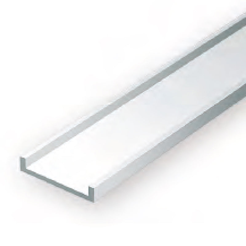 EVERGREEN 262 35CM PLASTIC CHANNEL .080 (PACK OF 4) Evergreen