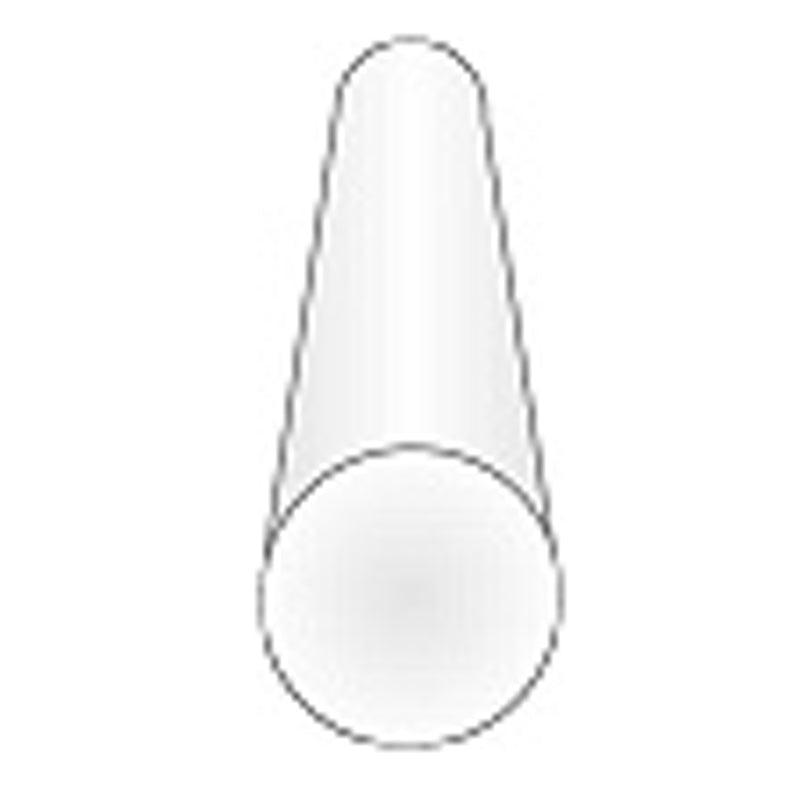 EVERGREEN 220 35CM PLASTIC ROD .035 (100pc BULK PACK) (PACK OF 10) Evergreen