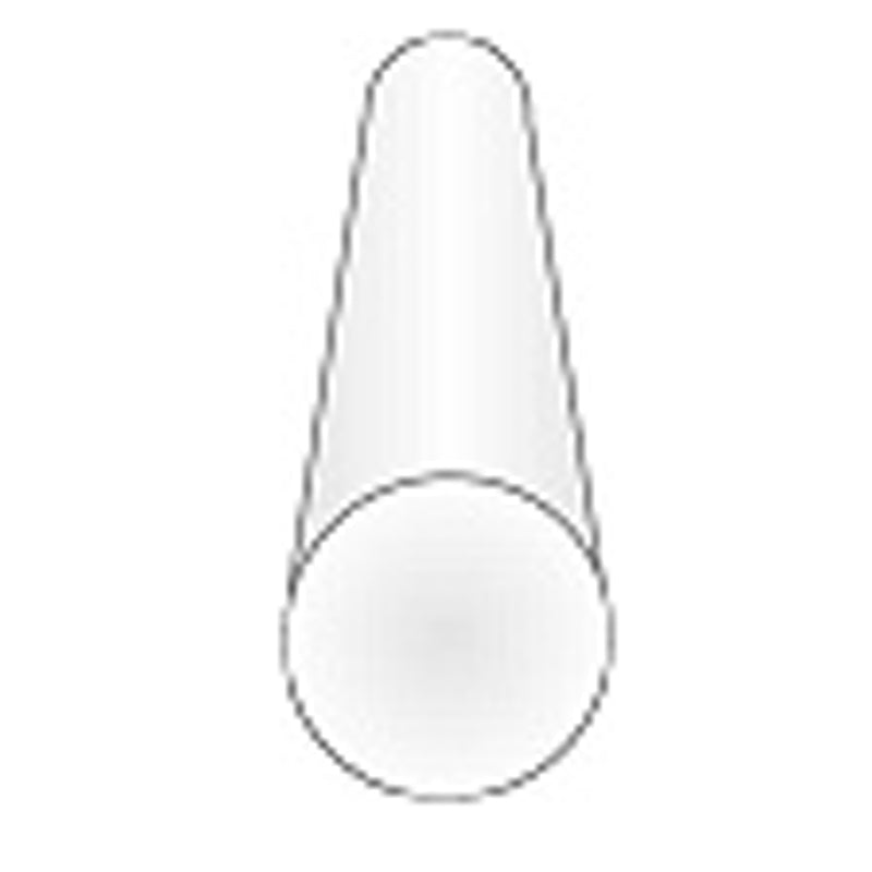 EVERGREEN 221 35CM PLASTIC ROD .047 (100PC BULK PACK) (PACK OF 10) Evergreen