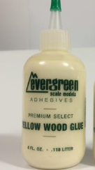 Evergreen 4 ounce / .118 liter Yellow Wood Glue Evergreen