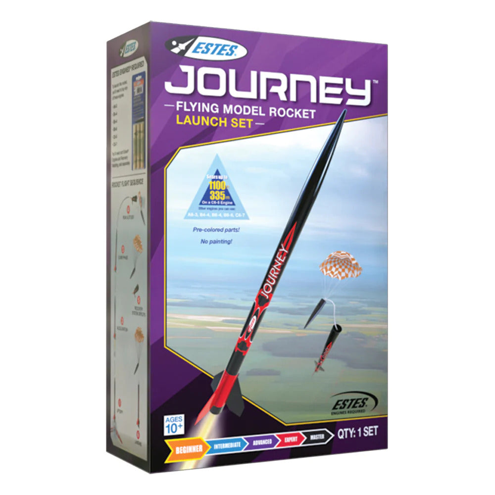 EST-1441 Estes Journey Beginner Model Rocket Launch Set Estes