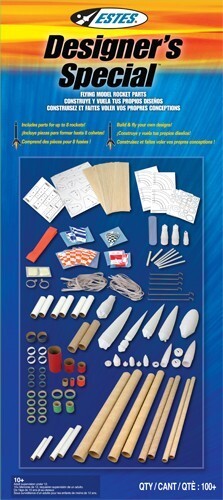 EST-1980 Estes Designer Special (2) Model Rocket Kit (18mm Standard Engine) Estes