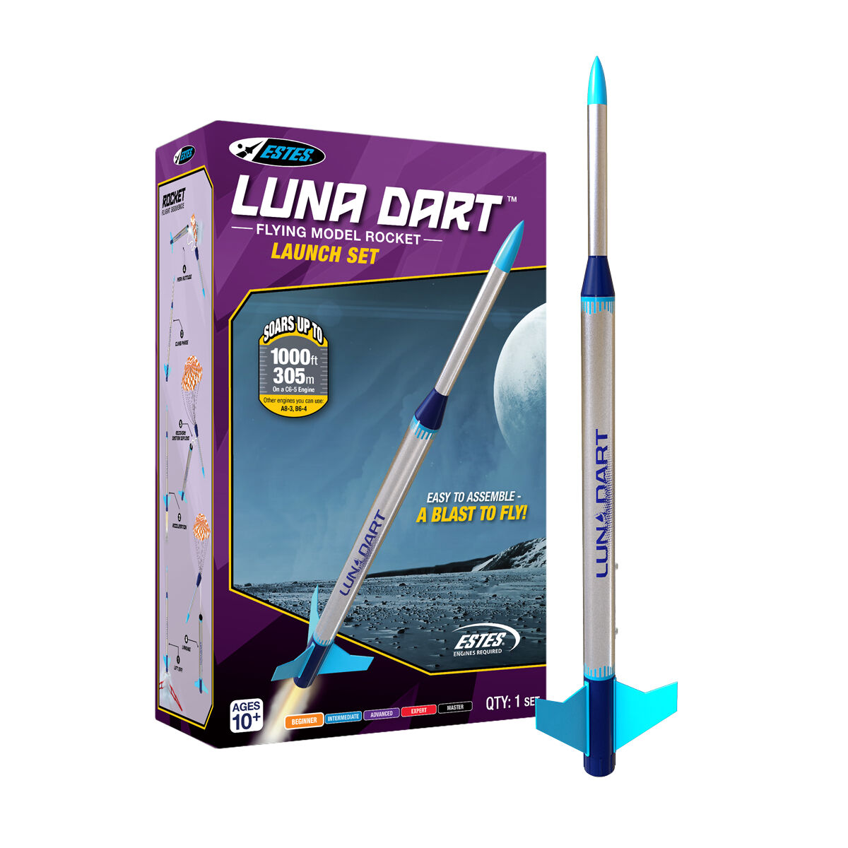 Estes Luna Dart Launch Set