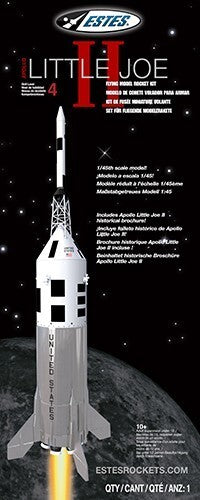 EST-7227 Estes Little Joe II (scale ) (2) Expert Model Rocket Kit (24mm Engine) Estes