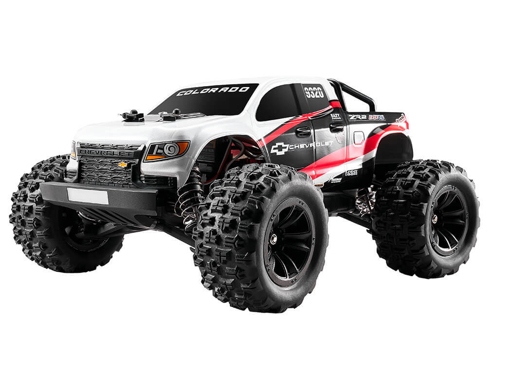 EZ11841RTRBK EAZY RC 1/18 CHEVROLET COLORADO BRUSHLESS RTR - BLACK FMS Hobby Cars