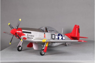 FMS008P-RT P-51D V8 1400mm Red Tail PNP