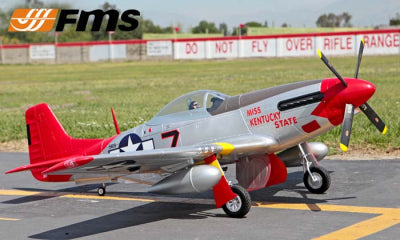 P-51D 1700mm Red Miss Kentucky State PNP FMS