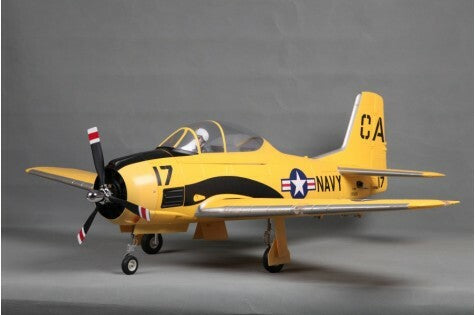 T-28D Trojan V4 1400mm Yellow PNP FMS
