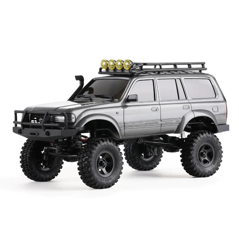 FMS 1:18 TOYOYA LC80 RTR Gray Rock Crawler FMS11831RTRGYV2 FMS