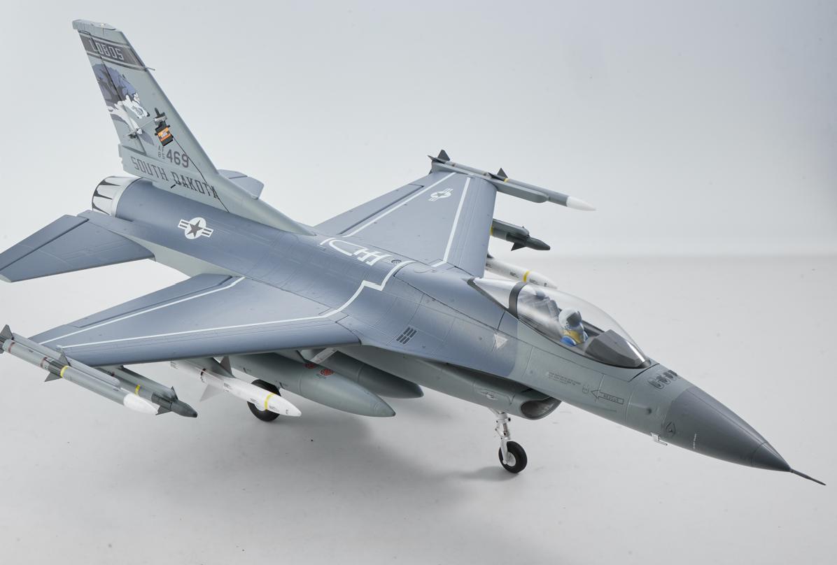 FMS F-16 64mm PNP - GREY (FMS146PGY)