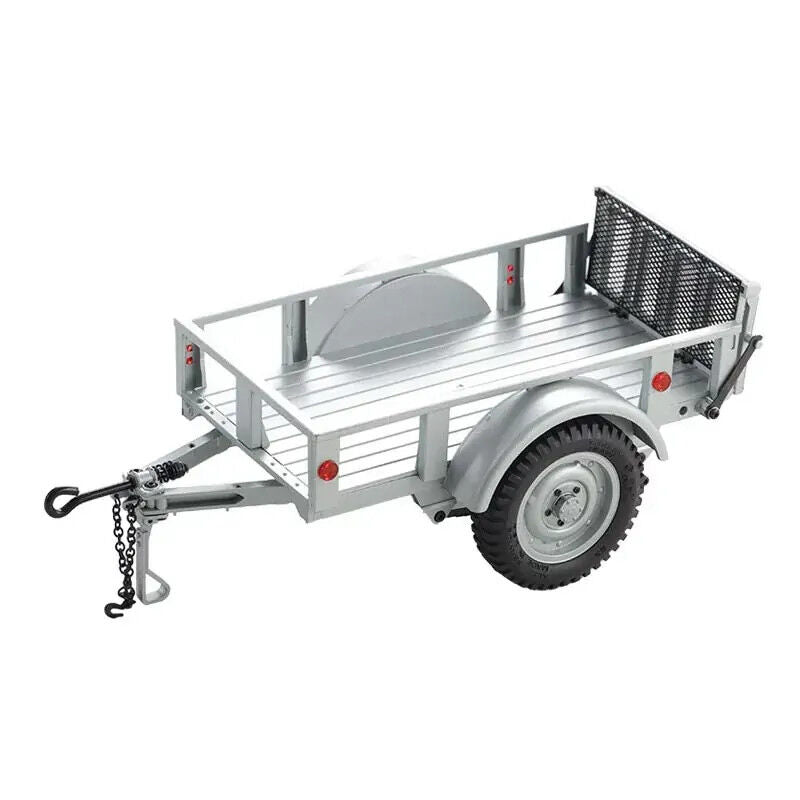 FMS 1/18 / 1/12 UTILITY TRAILER B SLIVER FMSC3307