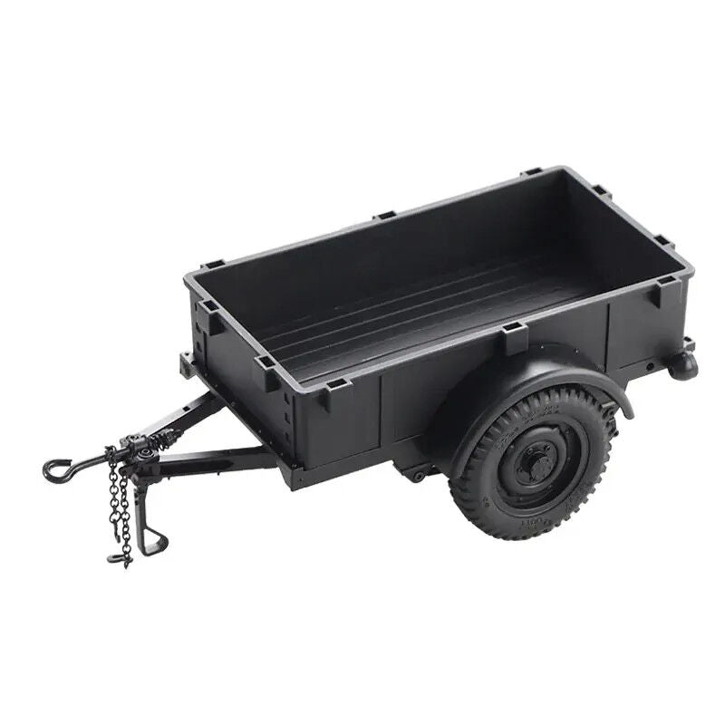 FMS 1/18 / 1/12 UTILITY TRAILER A BLACK FMSC3309