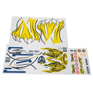 80MM Rafale decal sheet FMS