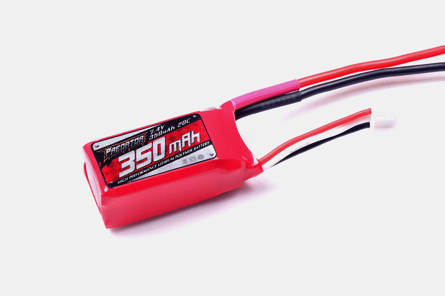 7.4V 350mah 20C battery 800mm V-Tail. (USE PRBAT001) FMS