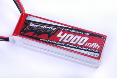 14.8v 4000mah 35C Battery T-plug FMS