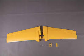 Main Wing Set 1400mm T-28 V4 Yellow FMS
