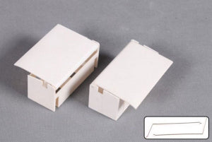 T28 V4 1400MM MAIN LANDING GEAR COVER RED/WHITE FMS