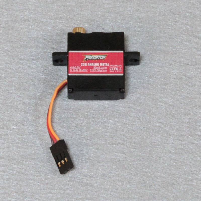 Predator 23g analog metal gear servo pos (USE PRSER009) FMS