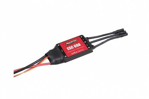 Predator 60amp ESC NO bec 1700mm F7F FMS