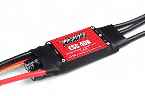 Predator 40amp ESC 64mm F35 V2/F18 V2/F1 FMS