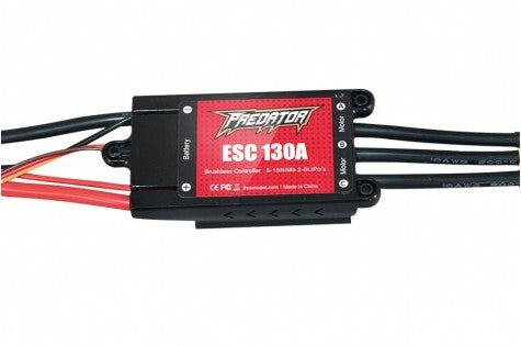 Predator 130amp ESC w/10amp UBEC Scorpio FMS
