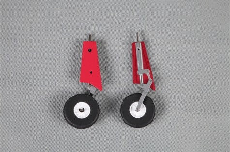 Main Landing Gear Set Futura Red FMS
