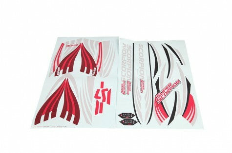 Stickers 90mm Super Scorpion FMS