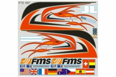 Sticker Red Dragonfly FMS