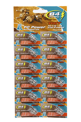 FP-GP01SET2 FORCE No 4 (B4) Glow Plug (Sold in 12 pieces) Force Engines