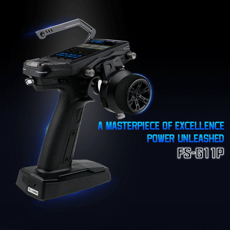 FS-G11P Flysky 11-channel remote control FS-G11P 2.4GHz incl. RX FLYSKY