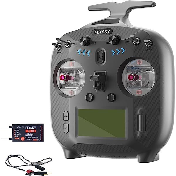 Flysky ST8 2.4G UPGRADED with 1 Receiver fixed-wing, delta-wing, glider, helicopter, multi-axis, FPV, car model, engineering vehicle, robot, Flysky