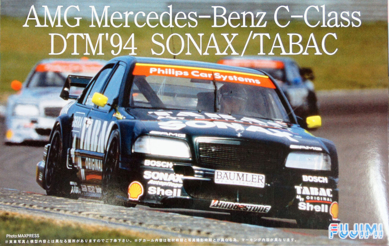 FUJ06273 Fujimi 1/24 AMD Mercedes-Benz C-class DTM'94 SONAX/TABAC (TCSP-2) Plastic Model Kit Fujimi