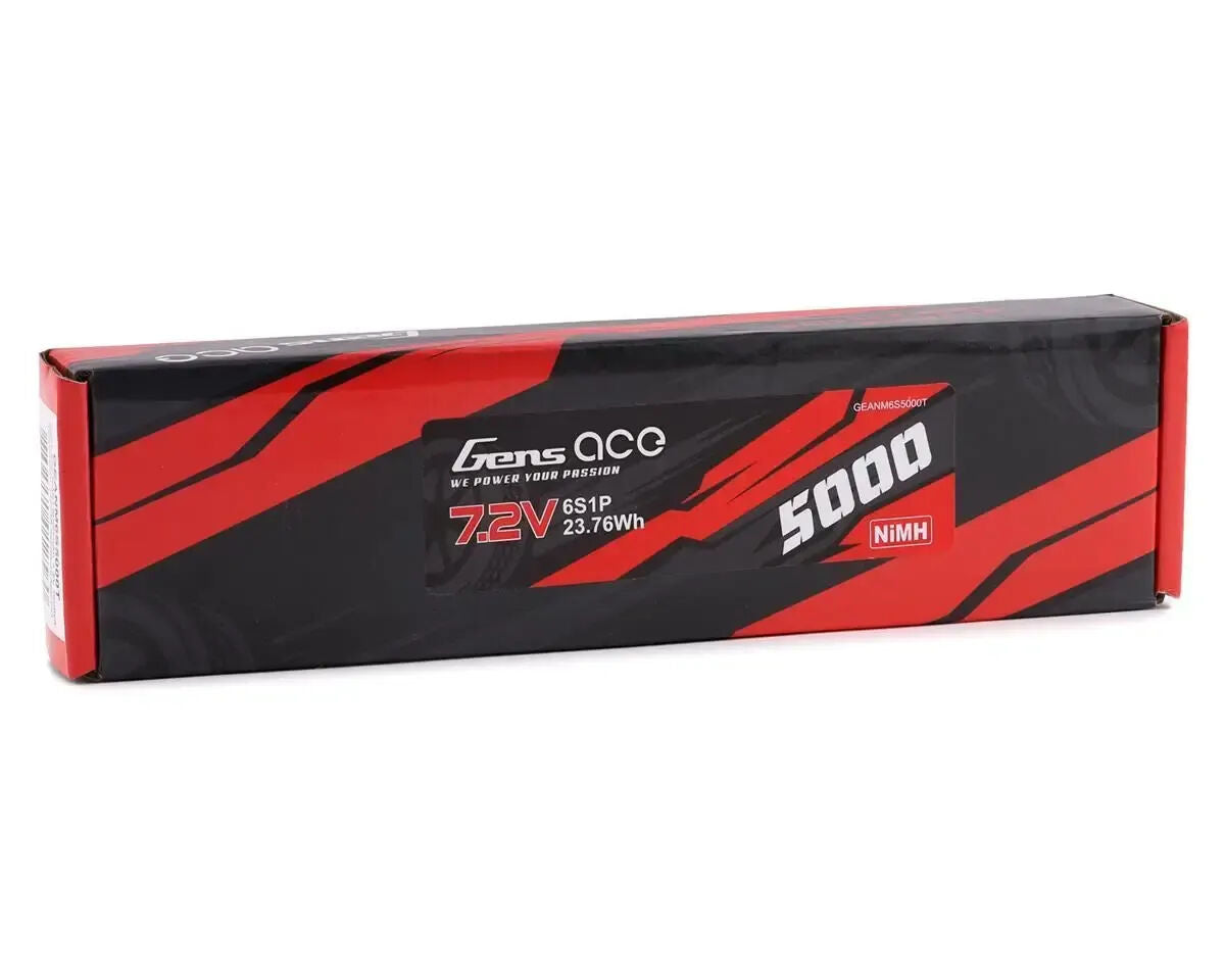 Gens Ace 6S 5000mAh 7.2V Soft Case NiMH Battery (Deans) GEANM6S5000D